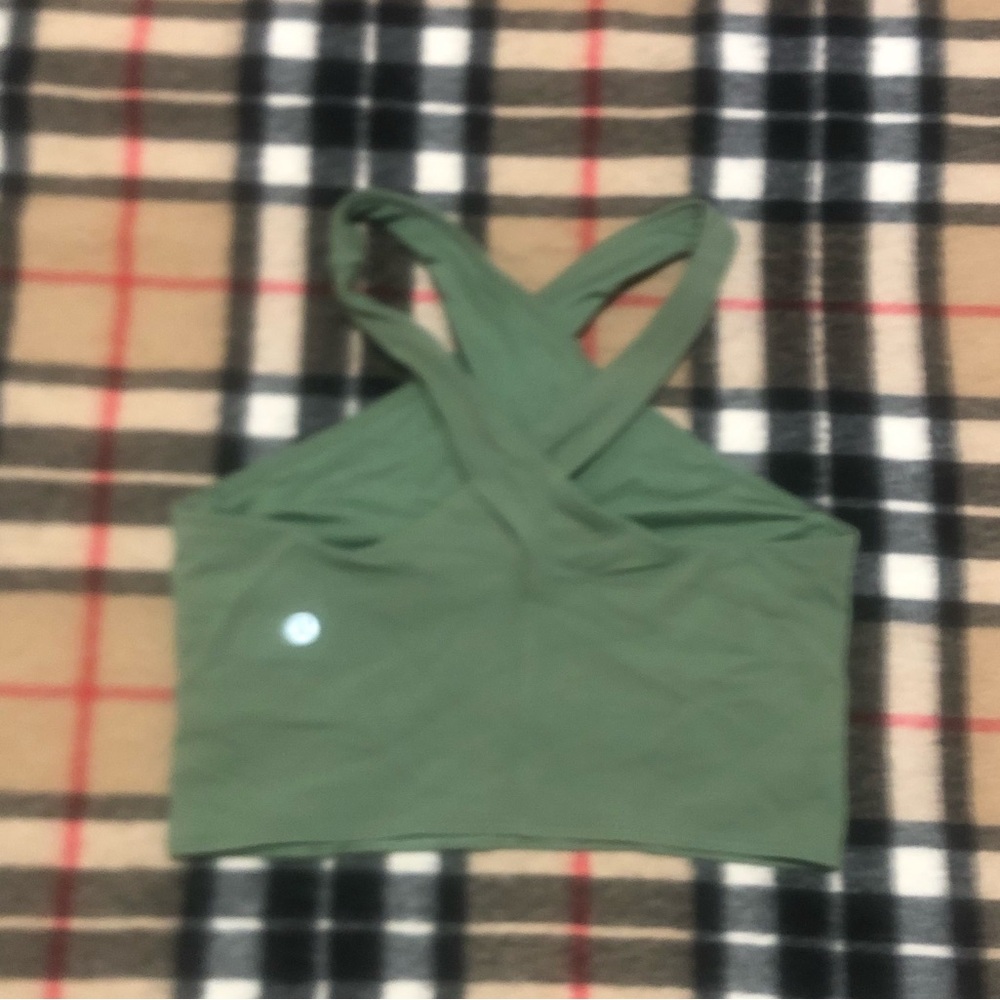 Lululemon Nulu Wrap-Front Longline Bra
Green Twill - Picture 7 of 9